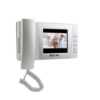 JERUAN Hjem 4.3` LCD-Video Dør Telefon intercom System Kit 700TVL RFID Vandtætte IR Night vision Kamera Elektrisk kontrol lås